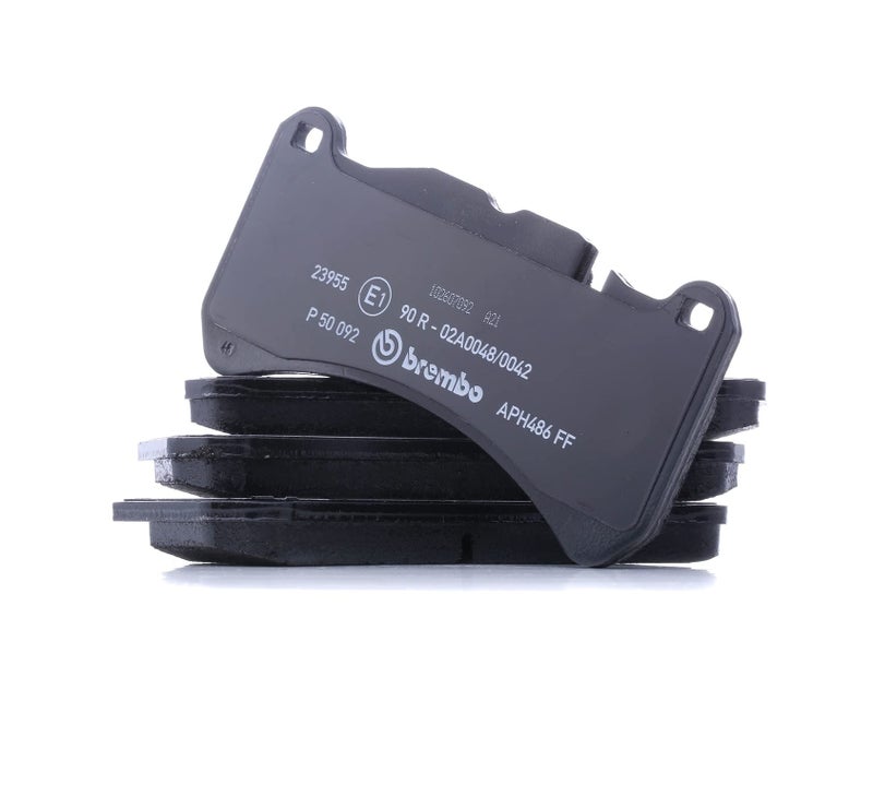 مجموعة وسادات فرامل قرصية أمامية منخفضة من بريمبو P50092 MASERATI MERCEDES BENZ OE 0044205020