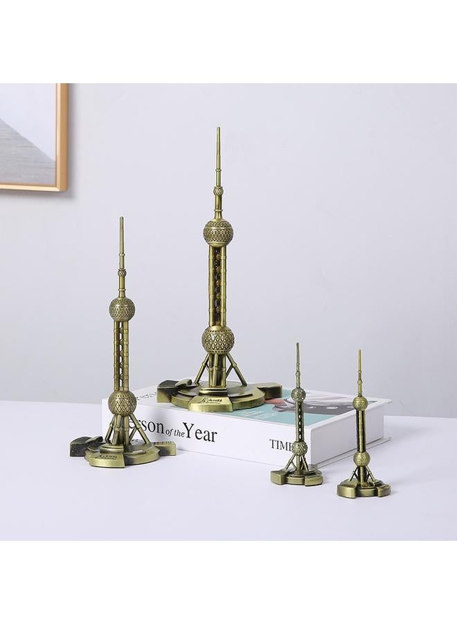 Bluejw Wholesale Shanghai Oriental Pearl Tower Building Model Living Room TV Cabinet Wine Cabinet Decorations Tourist Souvenirs Ornaments - Image 2