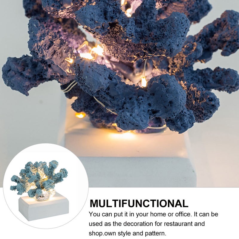 1pc Home Scene Layout Prop Artificial Coral Simulated Resin Coral Adornment - Image 5