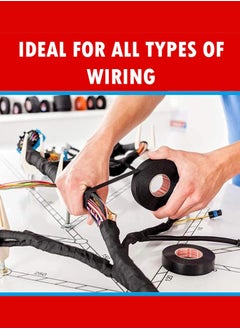 Tesa Automotive Wiring Tape, Most Advanced High Heat Harness Tape 51036 Mercedes-Benz, Bmw, Audi, Volkswagen (9mm x 25m)  - Image 4