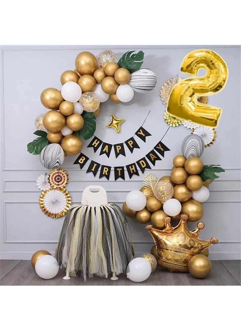 Luxury King Crown Gold Chain Balloon Birthday Set 2 Years Old - pzsku/ZDA10C08EBA7F8A63A469Z/45/_/1736439217/db9a82ba-feef-4eda-b104-7b700c776355