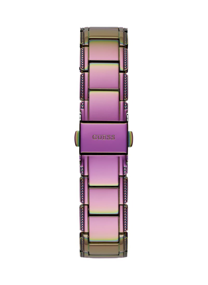 GUESS - Guess Womens Lily Multicolour Tone Floral Dial Watch -  GW0528L4 - Image 1