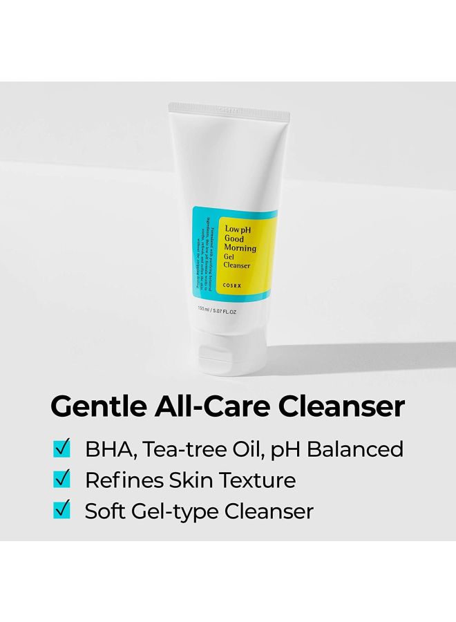 COSRX Pack Of 2 Low Ph Good Morning Gel Cleanser 2 x 150ml - Image 3