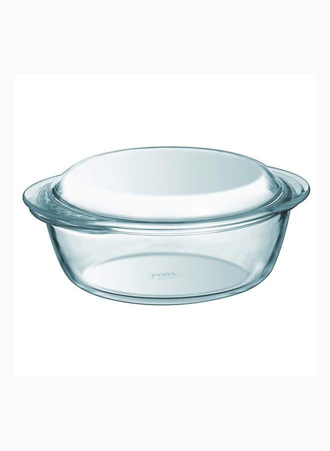 Pyrex Essentials Casserole Set Of 3 Round 3L(27x23cm)+2.1L(24x20cm)+1.3L(21x18cm) Clear - Image 3