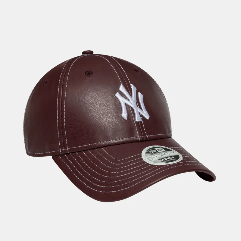 NEW ERA Red Women's MLB New York Yankees Topstitch 9FORTY Cap for Women | Best Price UAE