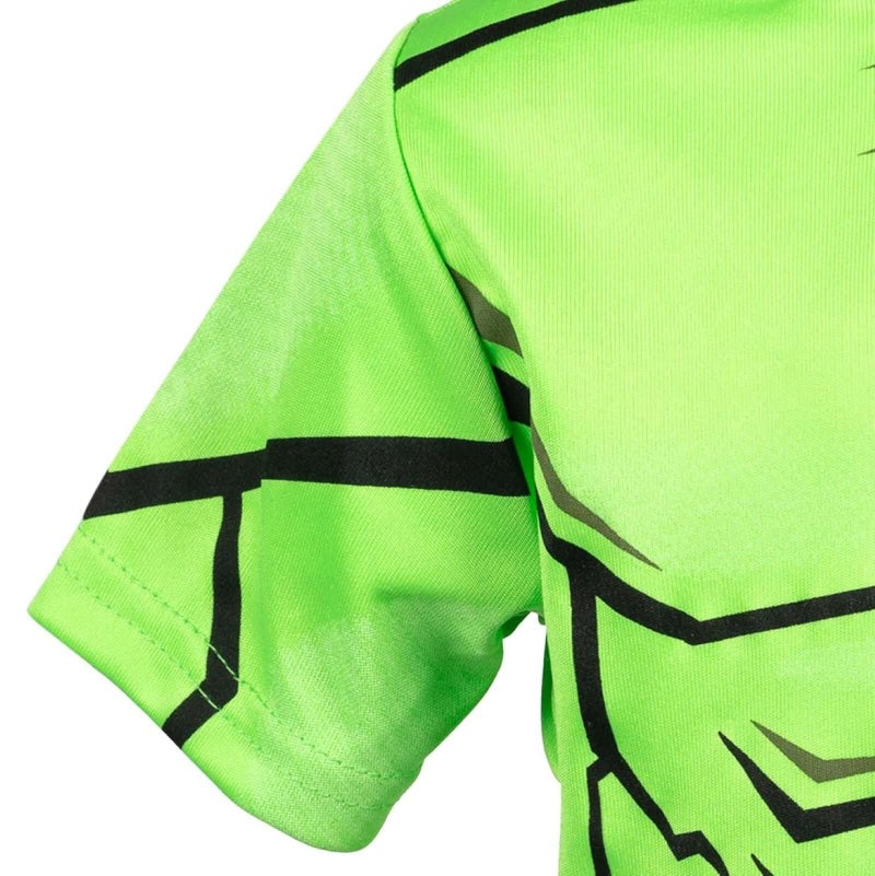 Marvel Avengers Hulk Toddler Boys Breathable Graphic T-Shirt & Breathable Shorts The Hulk 4T - Image 5