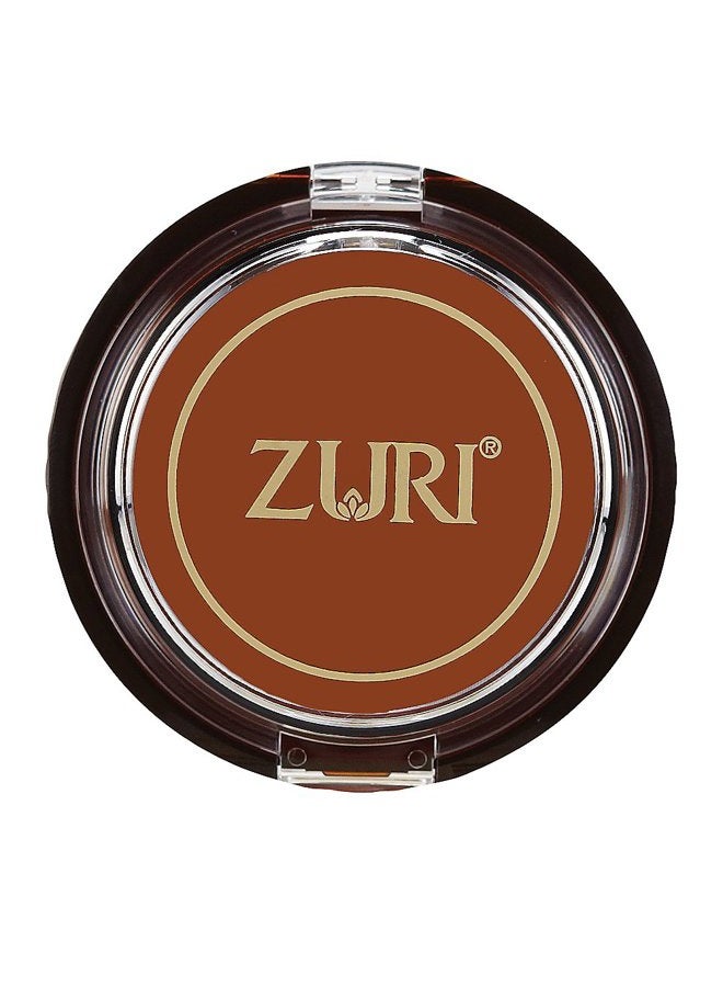 Zuri Naturally Sheer Satin Finish Pressed Powder Sandstone