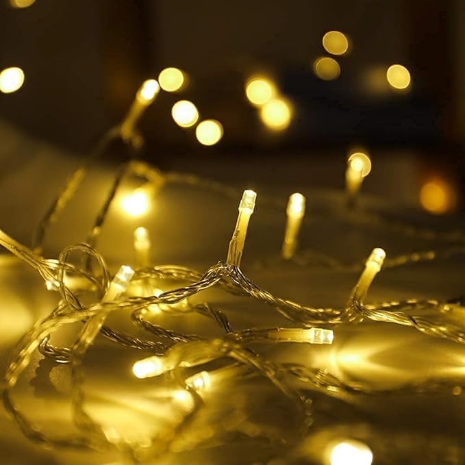 Desidiya Desidiya 12 Meter Warm White Rice Lights Soft LED Glow for Bedrooms Special Occasions Pack of 1  - Image 3