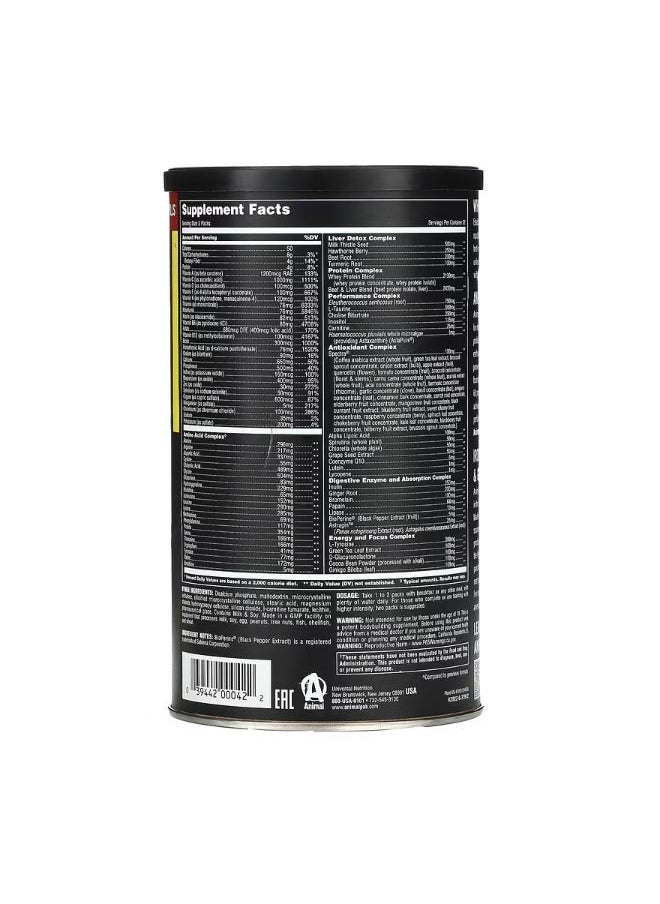 ANIMAL PAK The Ultimate Foundational Training Pack 44 Convenient Pill Packs  - Image 2