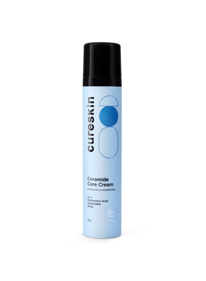 Cureskin Ceramide Moisturizer SPF 40 PA+++ Skin Barrier Repair Face Moisturizer for Men and Women | Hyaluronic Acid Moisturizer for Face | Anti Aging Cream for Women and Men - Image 1