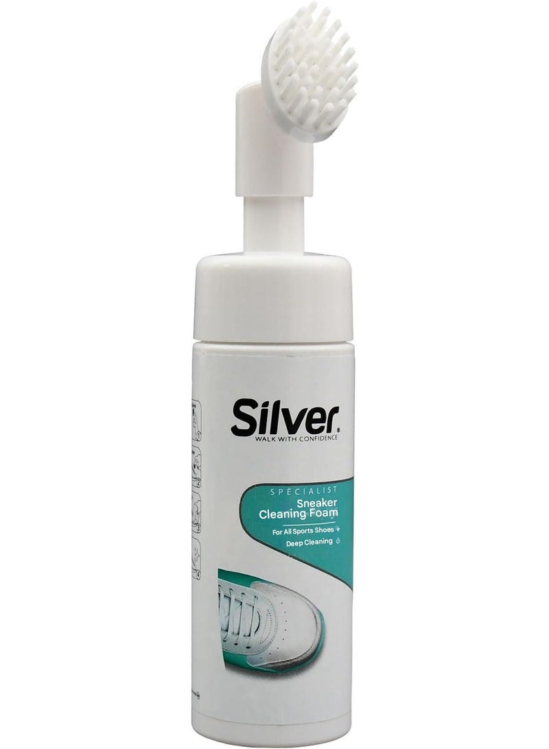 Silver Specialist Foam Cleaner For Sneaker With Brush 150 ML - Image 1