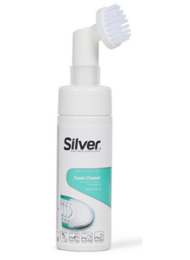Silver Specialist Foam Cleaner For Sneaker With Brush 150 ML - Image 2