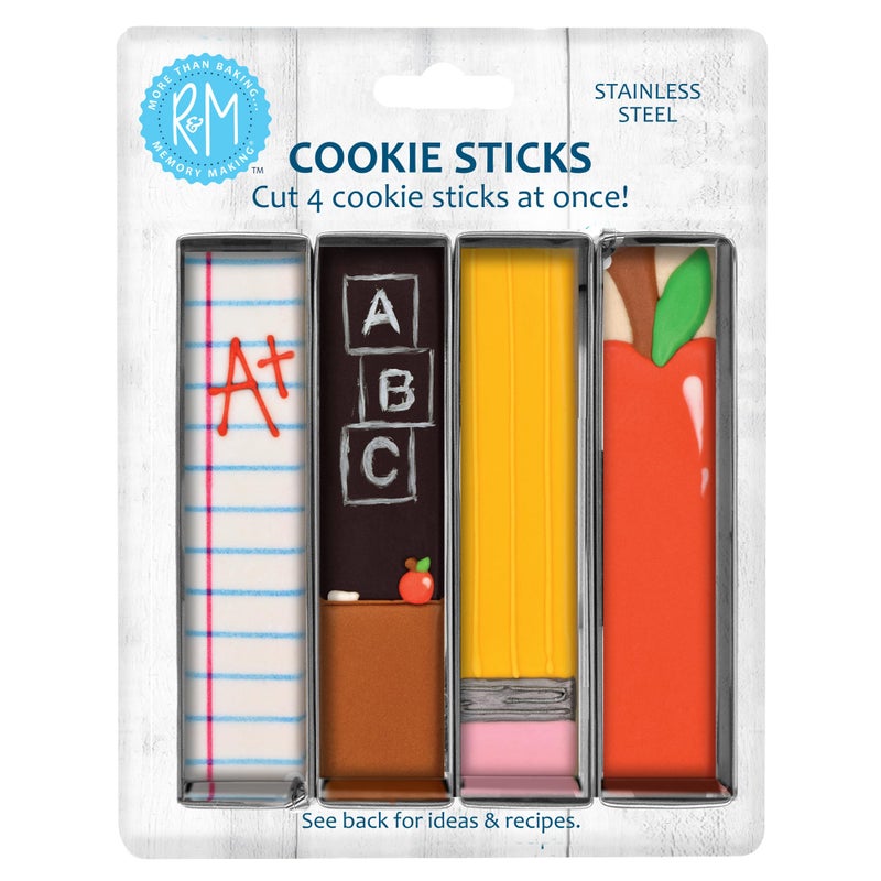 R&M R  M International Cookie Stick Cutter One Size Silver 