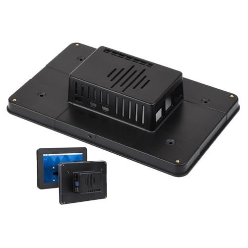 Waveshare حافظة واقية من Waveshare، متوافقة مع شاشة اللمس 7 بوصة من RPi 2 و Raspberry Pi 5، متوافقة مع شاشات 7 بوصة متعددة، تدعم تثبيت قبعات Raspberry Pi، مع واجهات غنية محفوظة. - Image 1