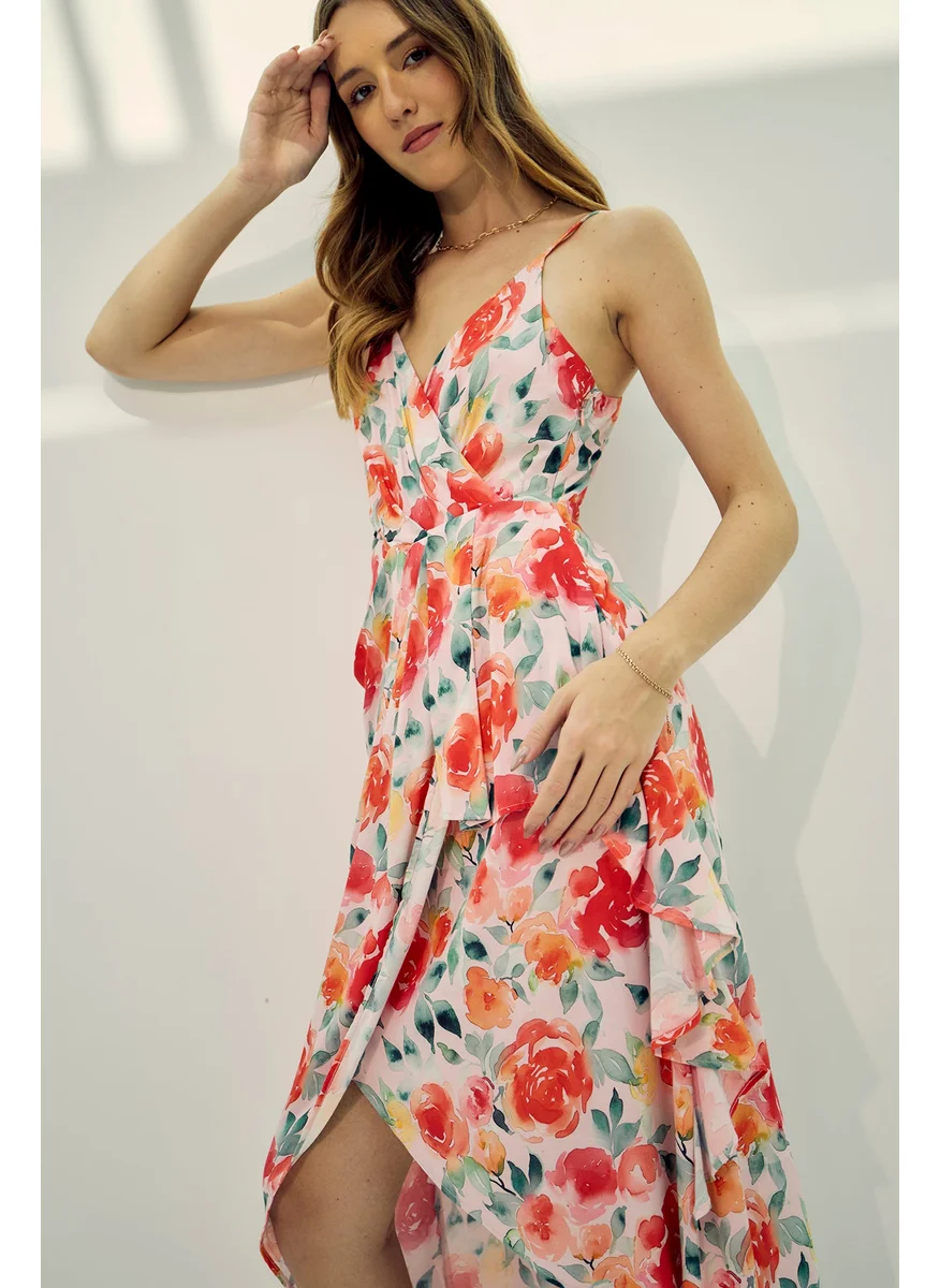 Virgio Floral Print Dress