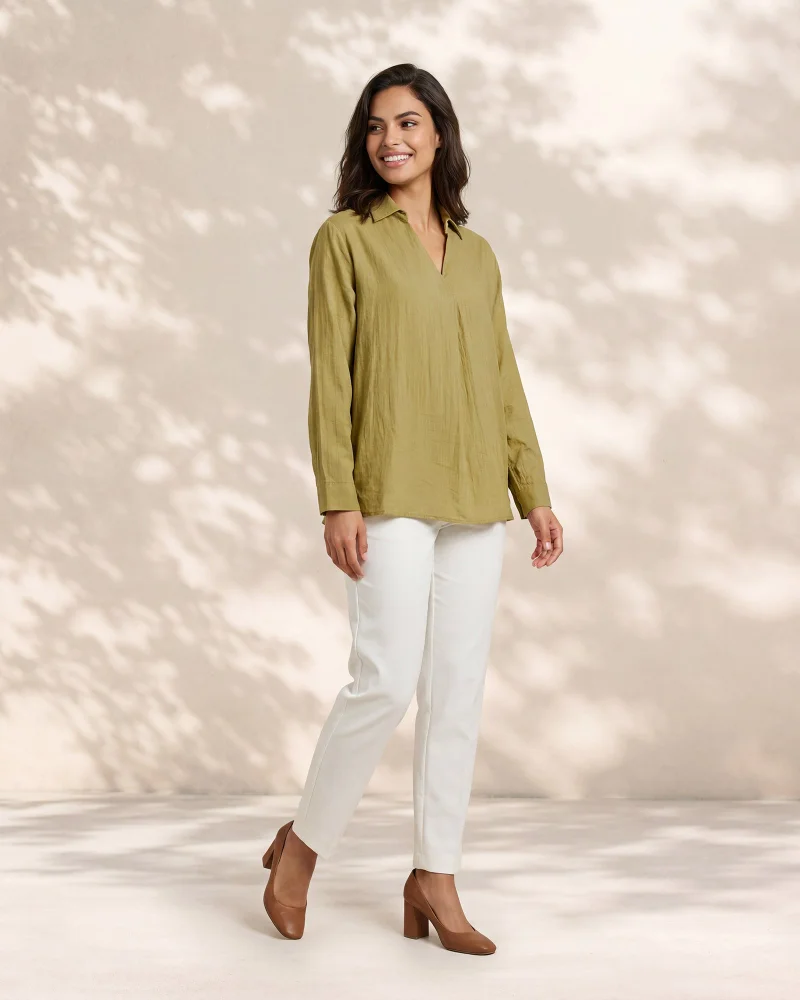 Redtag Women Green Casual Blouse