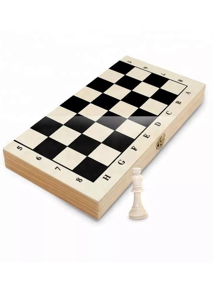 TA SPORTS Wood Chess Set 29X14.5X3Cm  - Image 1
