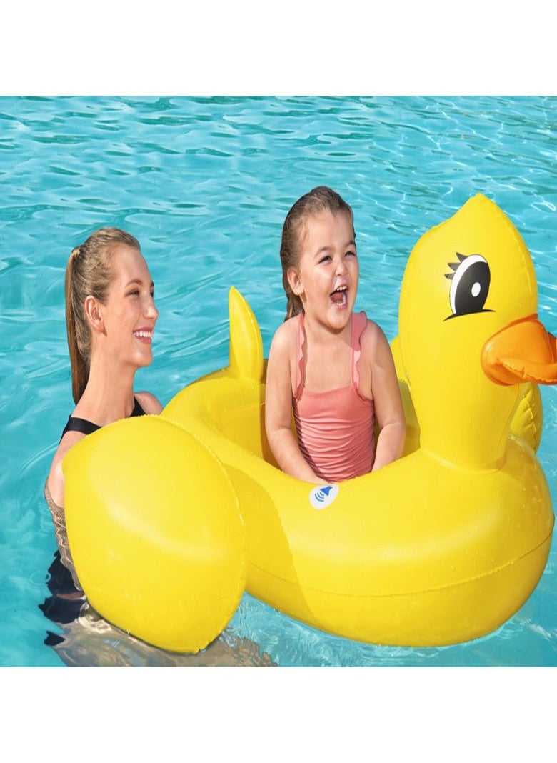 Bestway - BESTWAY Funspeakers Duck Baby Boat1.02m x 99cm 26-34151 - Image 1