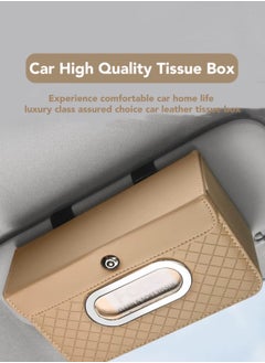 Generic High Quality Generic Car Tissue Box Holder Case  - Image 1