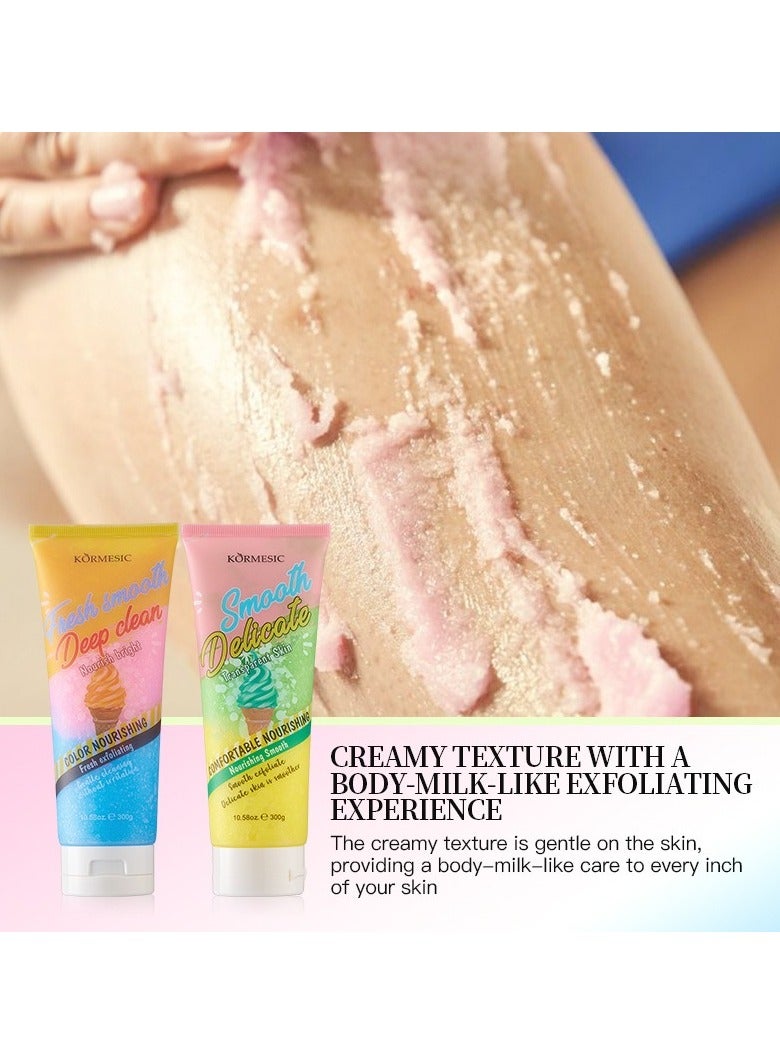Kormesic فرك الجسم الطازج جوز الهند-تقشير لطيف - Image 3