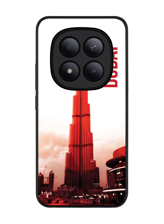 Stylizedd For Xiaomi Redmi Note 15 Pro+ / Poco M8 Pro Case,Slim fit Camera Protection, Shockproof Thin Phone cover  - Dubai - The Burj - Image 1