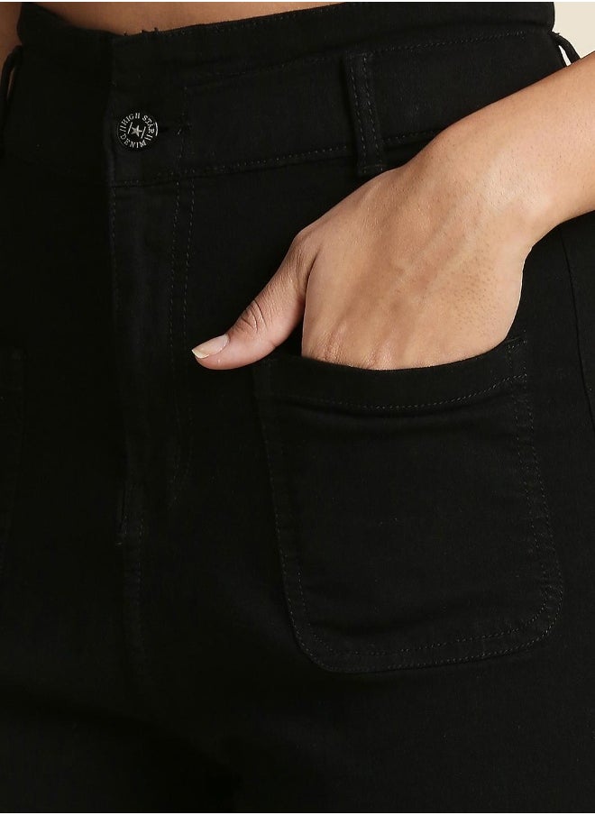 HIGH STAR Women Black High-Rise Stretchable Jeans  - Image 5