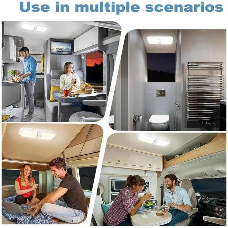 Wivplex 12V LED Double Dome Light Fixture - Image 5