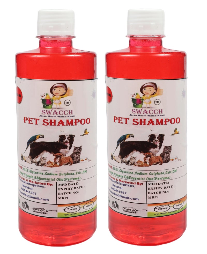 SWACCH PET Shampoo (500ML) (Pack of 2) Jasmine - Image 2
