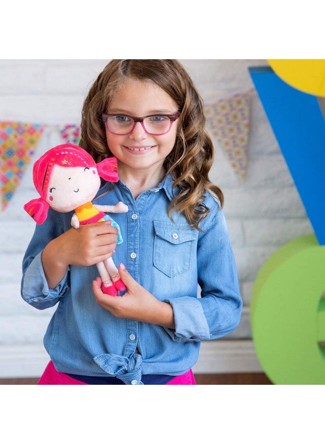 Adora Softies Blossom Plush Doll, 11.5" Girl Doll For Educational Fun Play and Bedtime! Gift For Ages 0 and Up - Blossom - Image 3