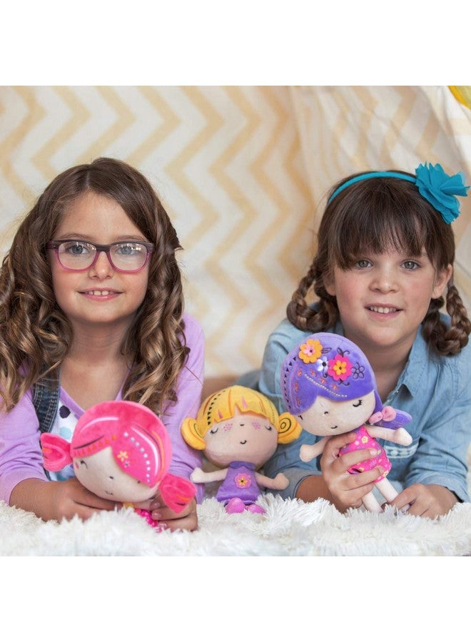 Adora Softies Blossom Plush Doll, 11.5" Girl Doll For Educational Fun Play and Bedtime! Gift For Ages 0 and Up - Blossom - Image 5