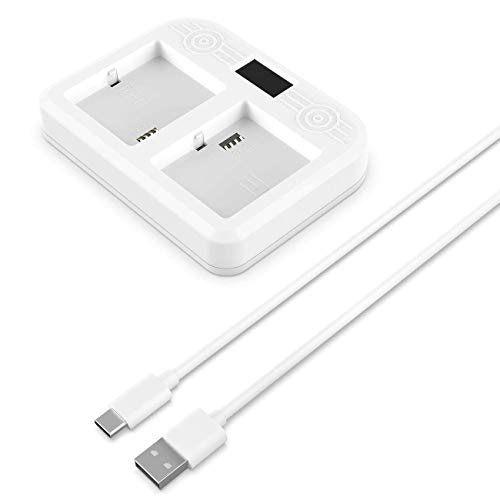 HOLACA Battery Charger Station Compatible with Arlo Ultra/Ultra 2 Arlo Pro 3 and Pro 3 Pro 4 Pro 5S Floodlight Camera - Dual Charging Station (2 Ports)(LED Display) - Charger for Arlo Battery Only - Image 5