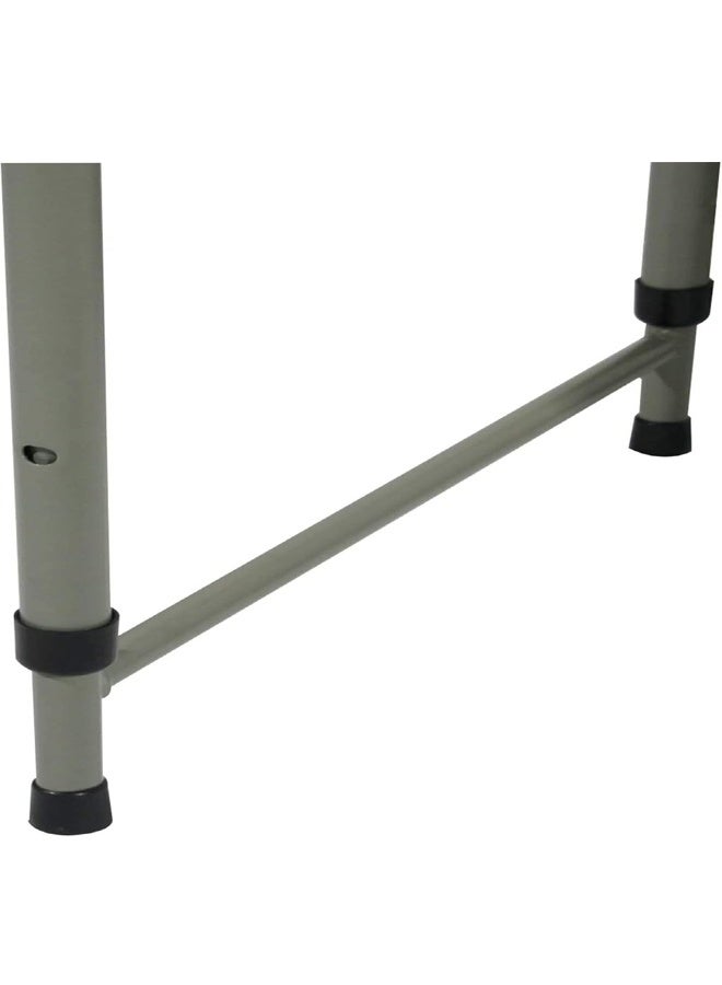 إيه تي إم طاولة محمولة قابلة للطي وقابلة للتعديل الارتفاع مع مقبض حمل - 120 × 60 سم - Image 4