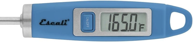 Escali DH1 Gourmet Digital Meat Thermometer with Extra Long Probe, NSF Certified, Blue - Image 3