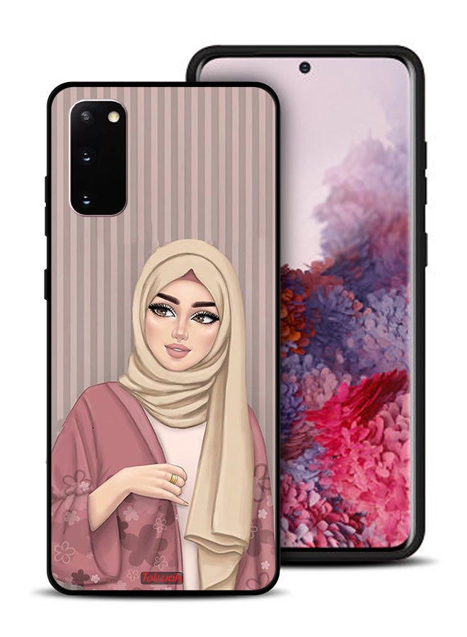 Tolwak غطاء واقي لهاتف سامسونج جالاكسي S20 4G فن فتاة محجبة - Image 1