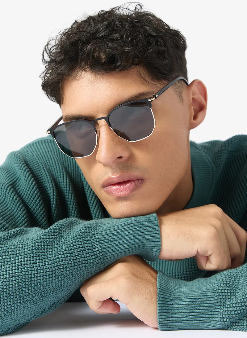 Robert Wood  Polarized Lens Clubmaster Sunglasses for Men | Best Price UAE