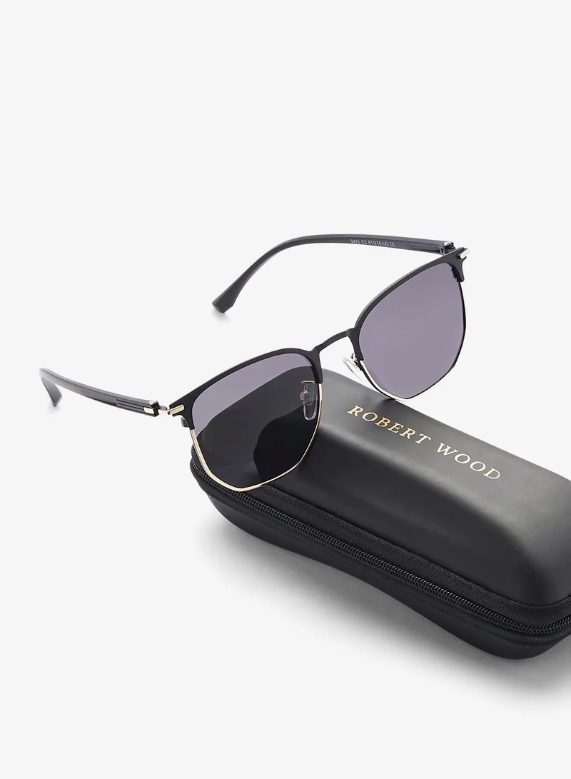 Robert Wood  Polarized Lens Clubmaster Sunglasses for Men | Best Price UAE