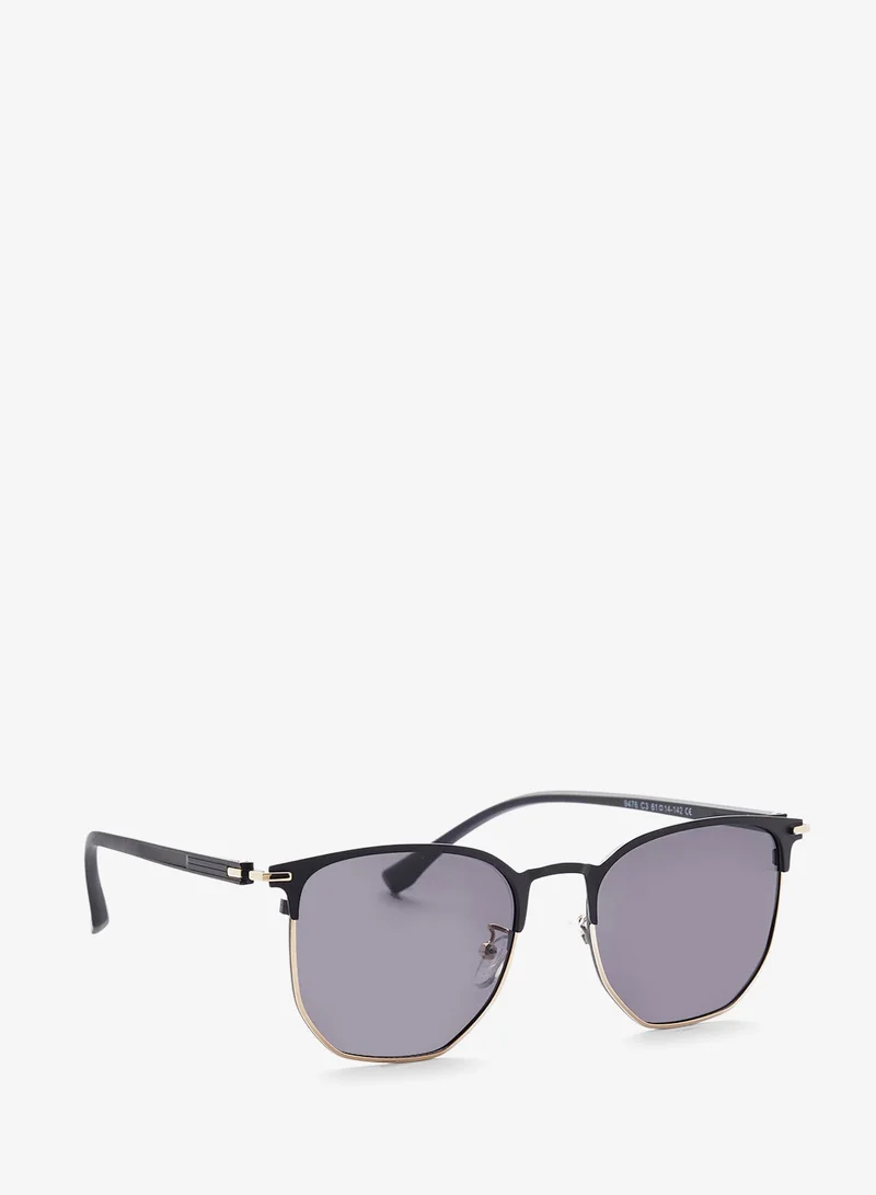 Robert Wood Polarized Lens Clubmaster Sunglasses