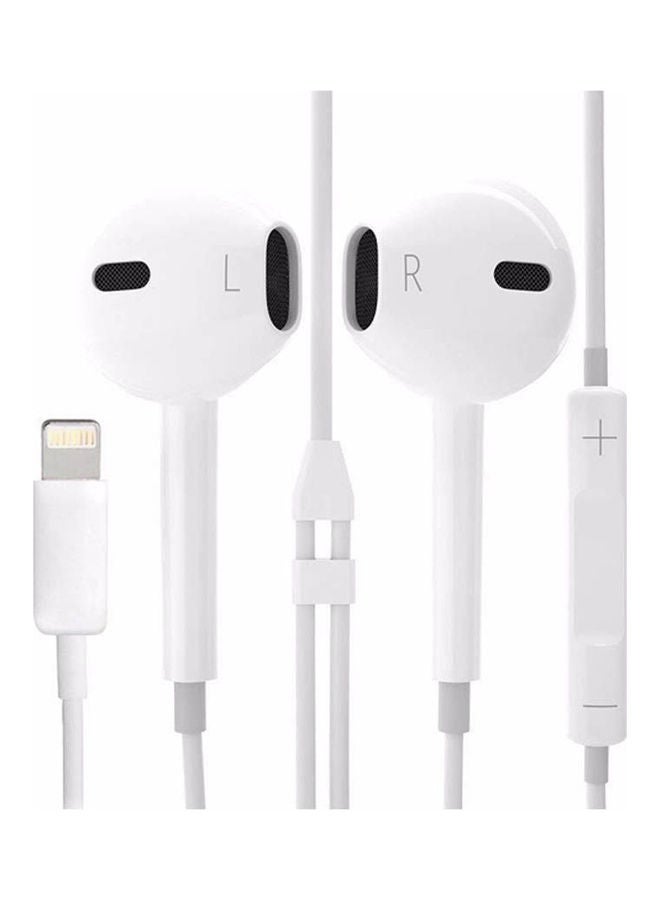 Apple EarPods With Lightning Connector For iPhone 7/Plus White - Image 2