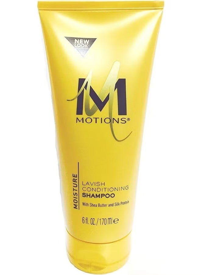 موشون شامبو مويستشر لافيش المرطب مع زبدة الشيا وبروتين الحرير 170 مل