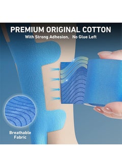 Beyond Kinesiology Tape for Achilles Tendon, Sweatproof Kinesio Tape for Relief Knee, Achilles Tendon Tape Precut  - Image 3