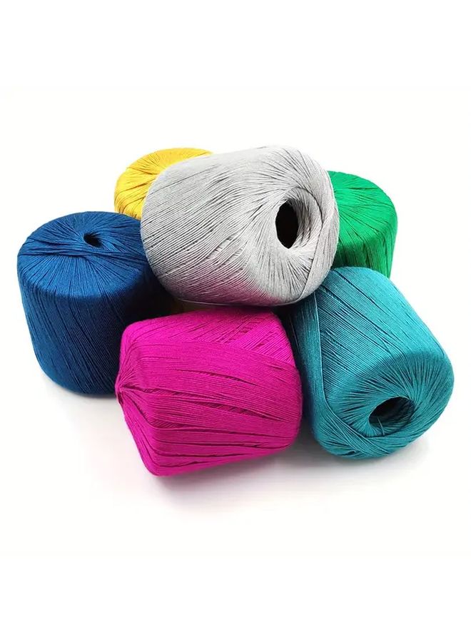 Color 08 Soft Light Beige Crochet Thread Yarn 50g For Clothing Handbags Shoes DIY - Image 5