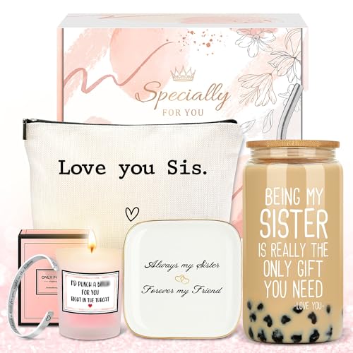 CHESACE Sisters Gifts  Cool Sister Gifts for Birthday  More