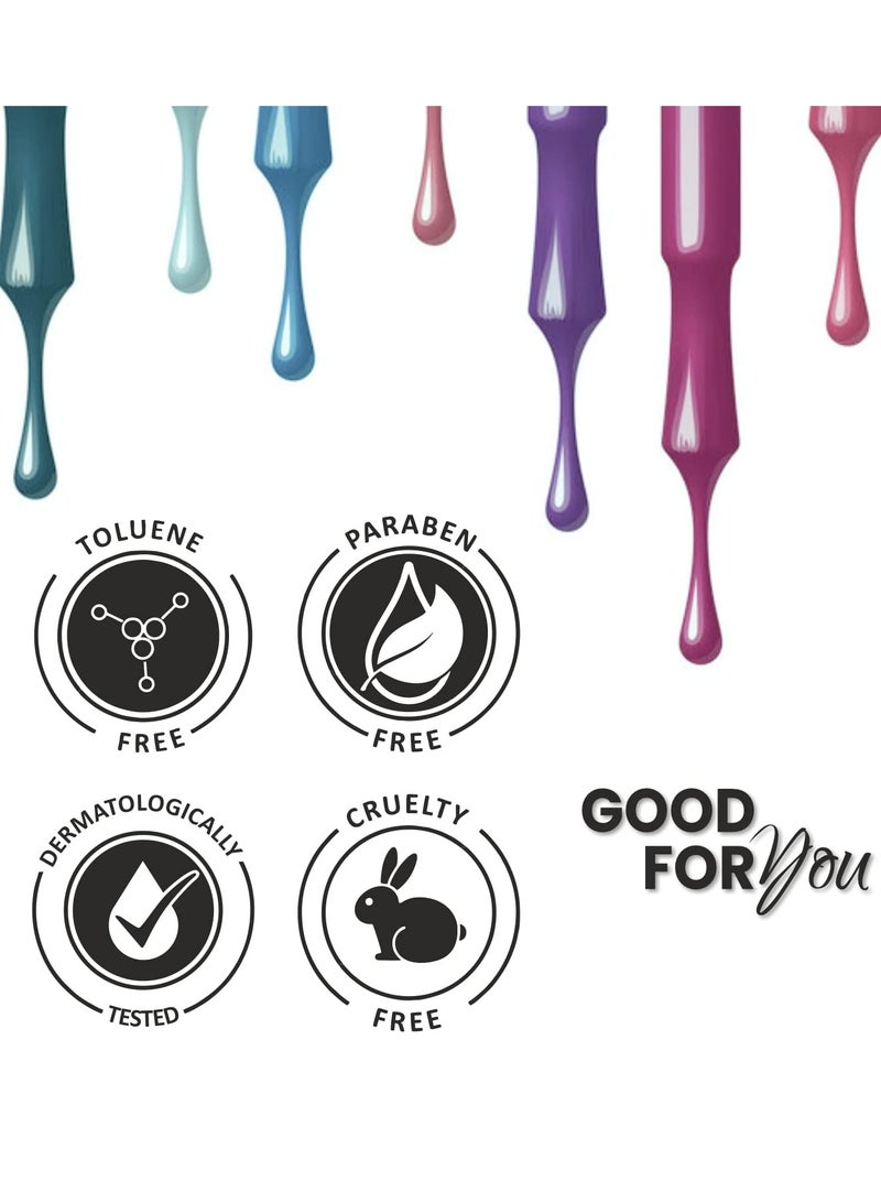 Verymiss Premium Non UV Gel Nail Polish 6 ml 212 Black Magic - Image 5