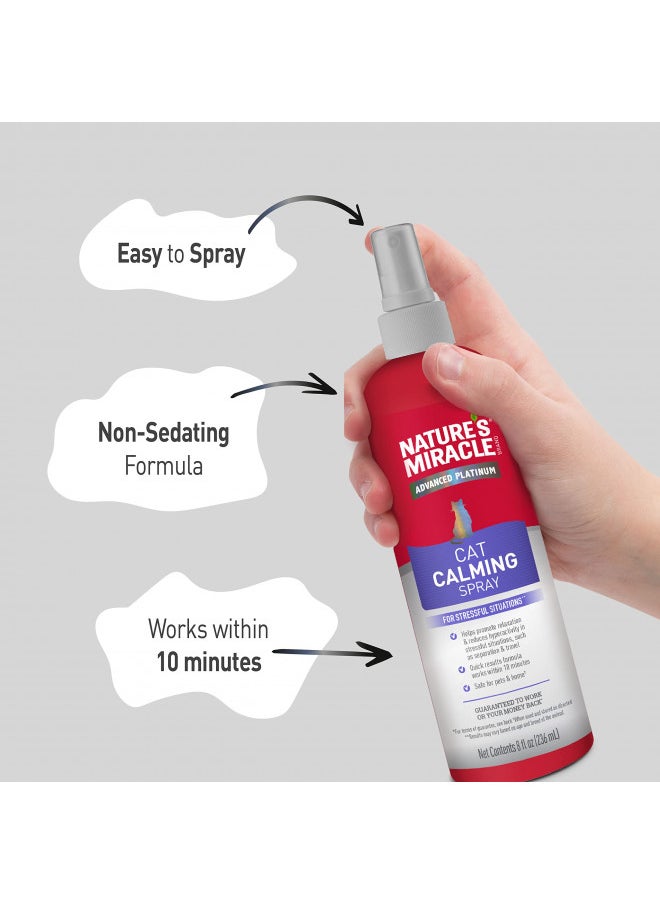 Nature's Miracle - Nature's Miracle Cat Calming Spray, 8 Ounces, Stress-Reducing Formula for Cats - Image 1