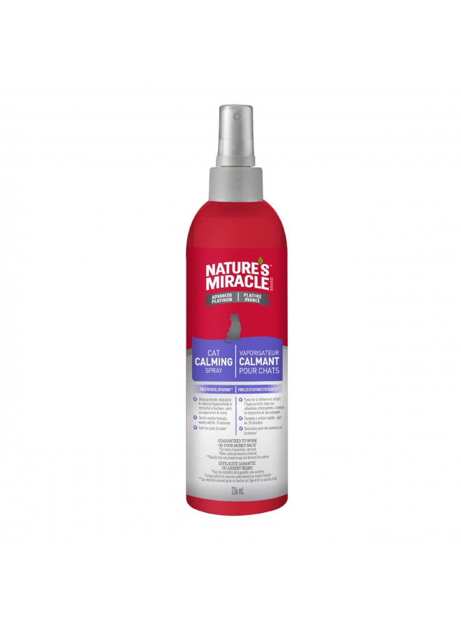 Nature's Miracle - Nature's Miracle Cat Calming Spray, 8 Ounces, Stress-Reducing Formula for Cats - Image 1