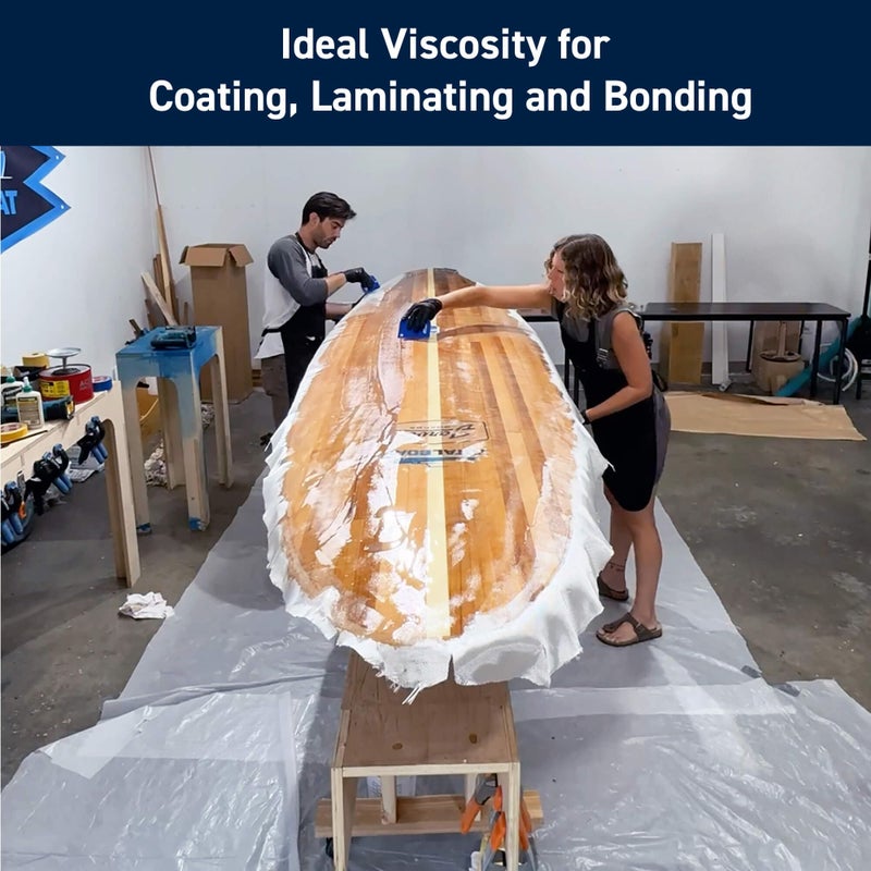 TotalBoat 5:1 Marine Epoxy Resin Kit for Bonding, Filleting, Coating, and Laminating - Use for Fiberglass, Wood, Carbon Fiber, Boat Building, Repairs, Woodworking (Gallon, Slow Hardener, Pumps) - Image 3