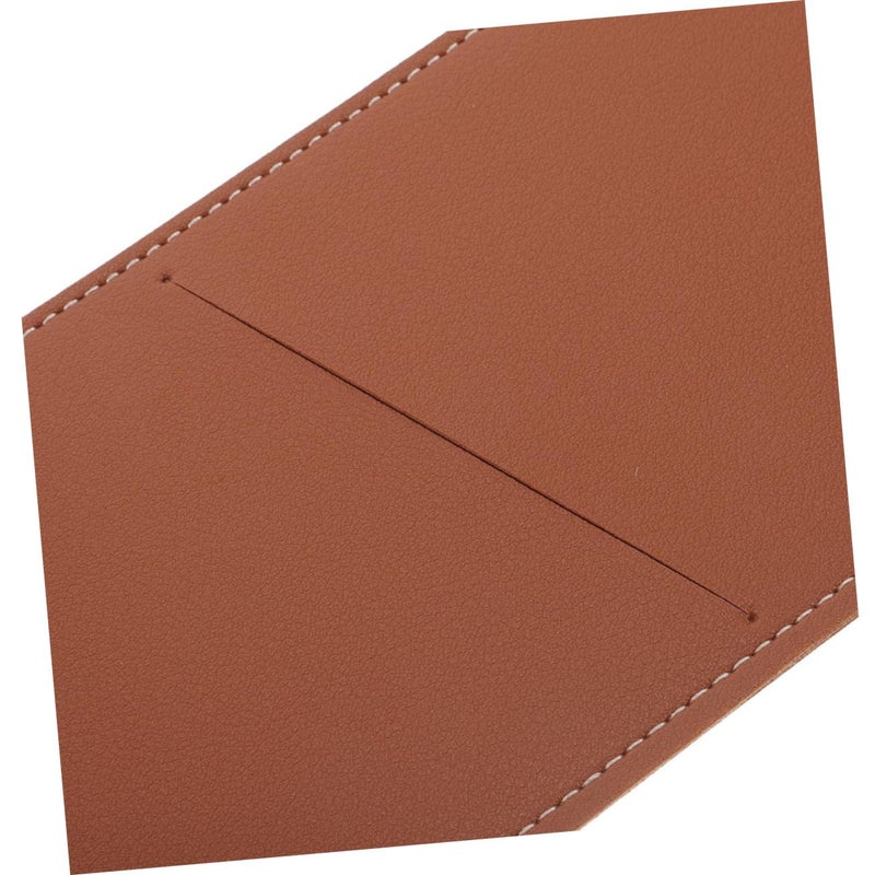 Rustic PU Leather Cutlery Holder Storage Pouch For Silverware Forks Spoons Knives - Image 4