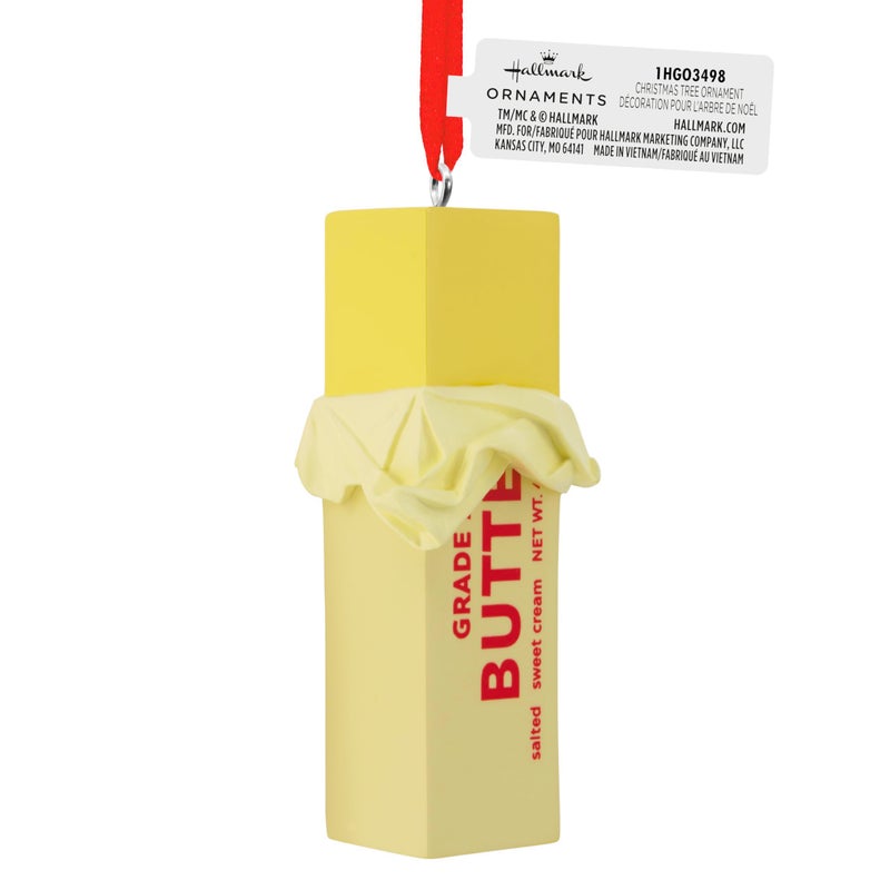 Hallmark Stick of Butter Christmas Ornament - Image 3