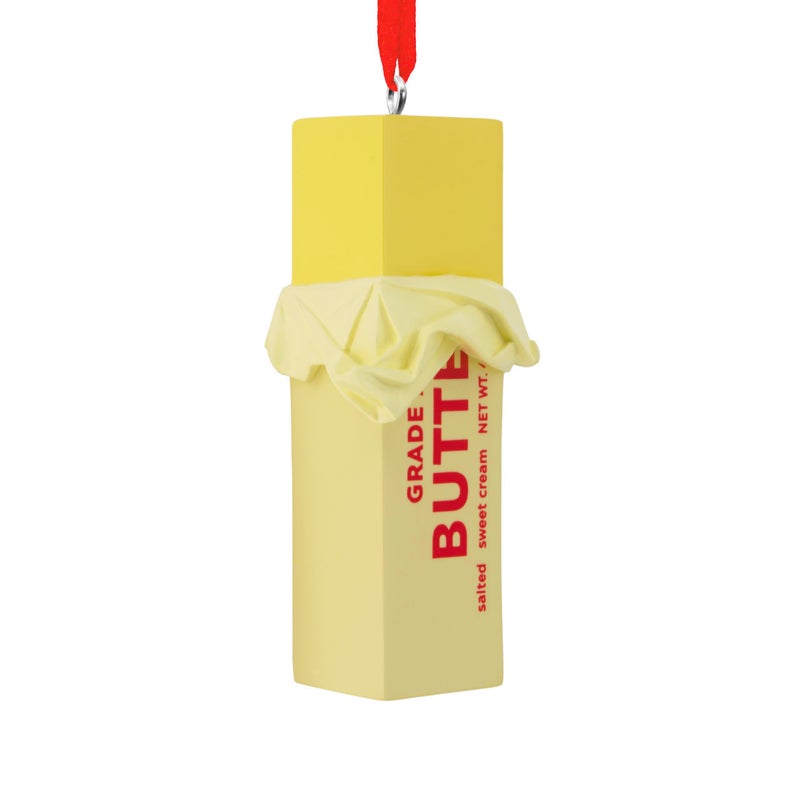 Hallmark Stick of Butter Christmas Ornament - Image 1