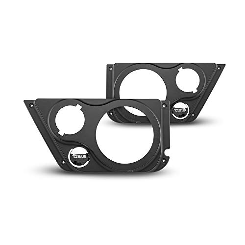 DS18 JK-FD-LR Exclusive DS18 Front Door - Fits 1 x 6 Speaker Midrange + 1 Tweeter- for (Pair) - Image 1